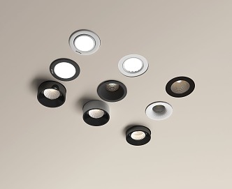 Modern Downlight Spotlight 3d model