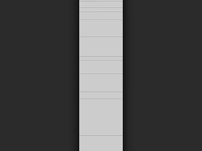 Minimalist Black And White Wall Design With Vertical White Stripe And Horizontal Lines 3d model