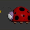 Modern Ladybug Cartoon Ladybug Anime Ladybug 3d model