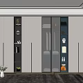 Home cloakroom 3d model