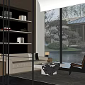 Reception Rest Area Negotiation Area 3d model