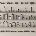 Stylish Faucet Collection On Display With Various Modern Designs And Styles