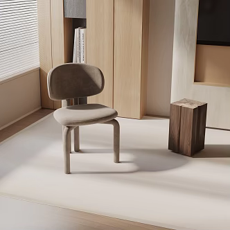 modern leisure chair 3d model