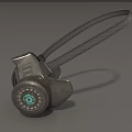 Gas Mask Gas Mask Biochemical Mask Gas Mask Simple Model Gas Mask Low Model Gas Mask Low Face Game Mask 3d model