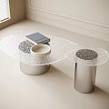 Modern coffee table 3d model