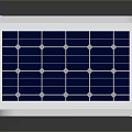 Solar Powered Small Booth Interior With Green Chair And Functional Design