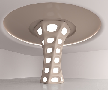 Modern Column 3d model