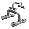 Organized Sports Equipment Storage Cabinet With Dumbbells Kettlebells Yoga Balls And Foam Rollers