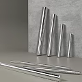 Stainless Steel Threaded Rods As Durable Metal Hardware Tools With Different Lengths For Industrial Use