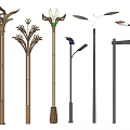 Outdoor Lights Various Designs for Garden Courtyard Street Lighting Decorative Lamps