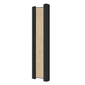 Elegant Modern Gold Wall Lamp With Black Frame And Sleek Design