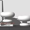 Modern Table Lamp Mushroom Table Lamp Simple Atmosphere Lamp 3d model
