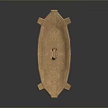 Medieval Shield Ancient Shield Defensive Weapon Ancient Shield Iron Shield Protective Shield Wooden Shield 3d model