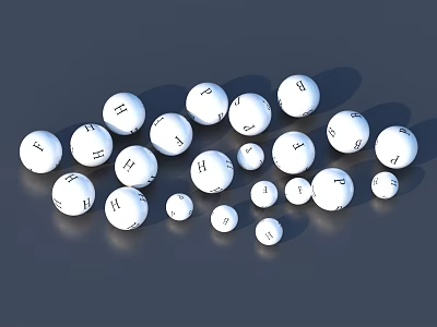 Sick daily necessities craft ornaments artwork 3d model