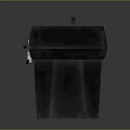 Box Toolbox Box Luggage Leather Box Leather Box Container 3d model