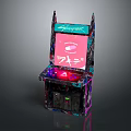 Modern game machine large game machine coin-operated game machine arcade 3d model