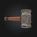 Durable Metal Head Hammer With Wooden Handle For DIY And Home Repair