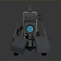 Armored Tactical Military Vehicle Featuring Surveillance Camera Metal Frame And Heavy Duty Wheels