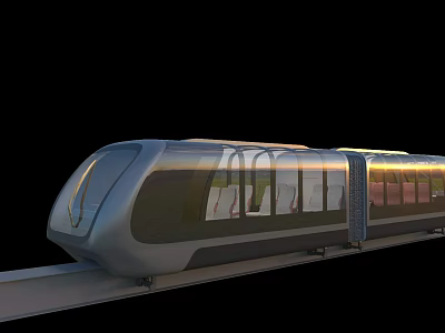 rail car 3d model