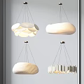 Modern Chandeliers with Various Stylish Designs for Home Interior Decor 3d model