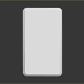 White Rectangular Electronic Device With Open Front Panel And Blue Internal Components