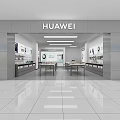 Huawei Flagship Store Huawei Mobile Phone Store Huawei Mobile Phone Store Mobile Phone Huawei Experience Store New Huawei New Standard Experience Store 3d model