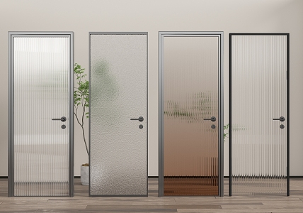 Glass partition 3d model