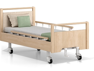 Pension bed 3d model