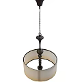 Lampshade chandelier 3d model