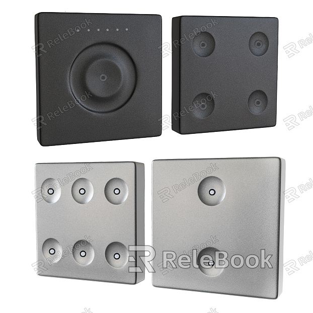 Modern socket outlet panel model