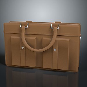 Leather Bag Travel Bag Portable Leather Bag Satchel Women's Bag Men's Bag Handbag Crossbody Bag 3d model