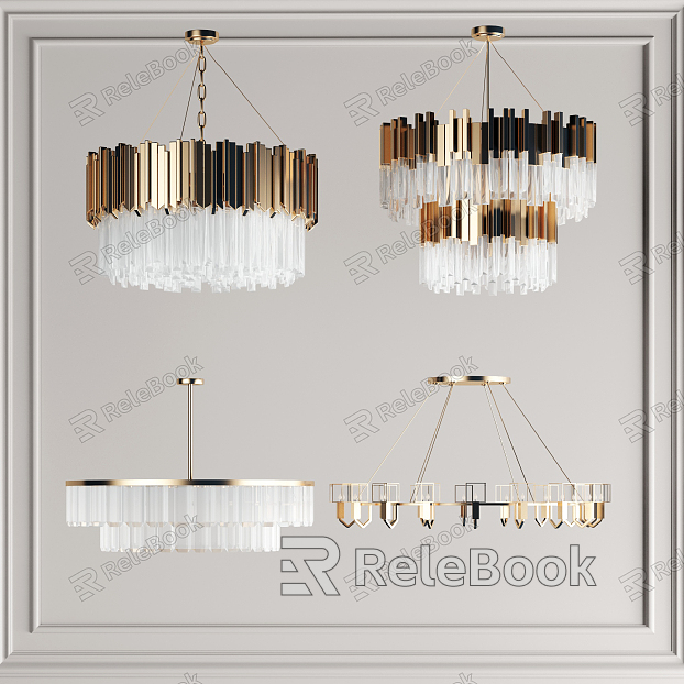 Modern crystal chandelier model