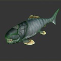 Modern shark cartoon shark great white shark whale shark 3d model