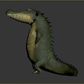 Modern Crocodile Cartoon Crocodile Anime Crocodile Alligator 3d model