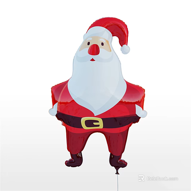 Festive Inflatable Santa Claus Christmas Decoration for Home Holiday Seasonal Use 3d model 