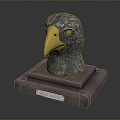 Eagle Large Eagle Owl Raptor Falcon Bird Bird Bird Animal Game Animal 3d model