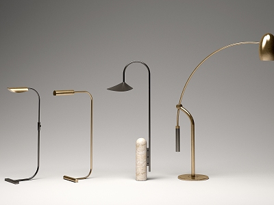 Floor lamp combination model