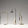 Floor lamp combination 3d model