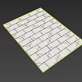 High Quality White Marble Floor Tiles With Natural Veins And Glossy Surface Finish