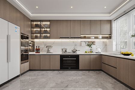 Modern Kitchen 3d model