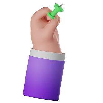 Modern Cartoon Small Gestures Anime Small Gestures 3d model
