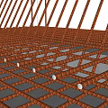 Raft variable thickness junction 3d model