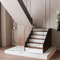 Stairs 3d model