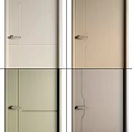 Hinged Doors Modern Minimalist Design With Multiple Color Options For Interior Use