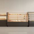 Dessert Cake Display Cabinet 3d model
