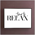 Framed Decorative Wall Art Featuring Handwritten Dream a Little Dream of Me