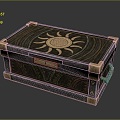 Boxes, Bags, Leather Boxes, Leather Boxes and Containers Realistic 3d model