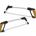 Professional Hardware Tools Hacksaws With Black And Yellow Handles And Stainless Steel Frames