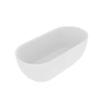 Modern White Freestanding Bathtub With Minimalist Design For Contemporary Bathroom Spaces