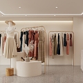 Modern Clothing Store 3d model